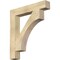 Ekena Millwork Westlake Block Rough Sawn Bracket, Douglas Fir, 6"W x 38"D x 42"H BKT06X38X42WTL05RDF - alternate 1